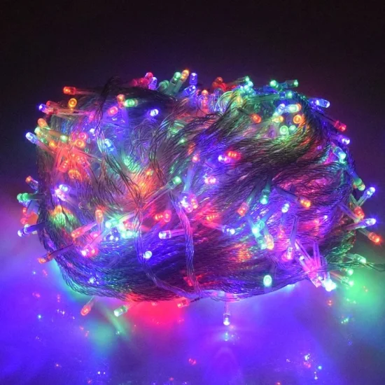 10m 20m LED String Light impermeable al aire libre para la decoración del banquete de boda del árbol de Navidad